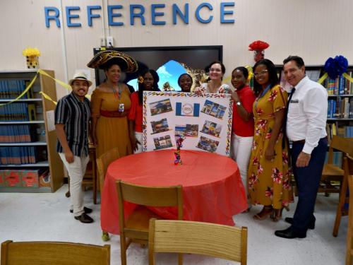 Hispanic Heritage Parade and teacher luncheon day